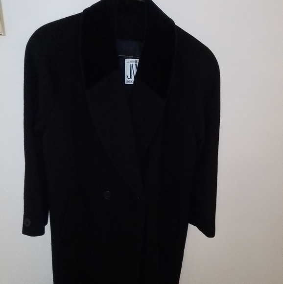 JNY Winter Coat 100 % Pure Virgin Wool - Picture 2 of 2